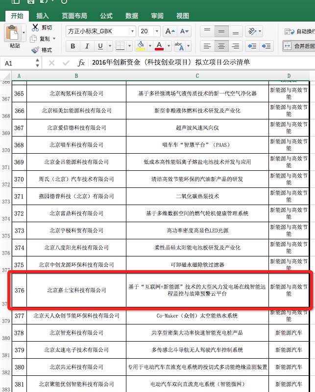 北京PP电子5金狮科技荣获2016年度北京市科技立异基金